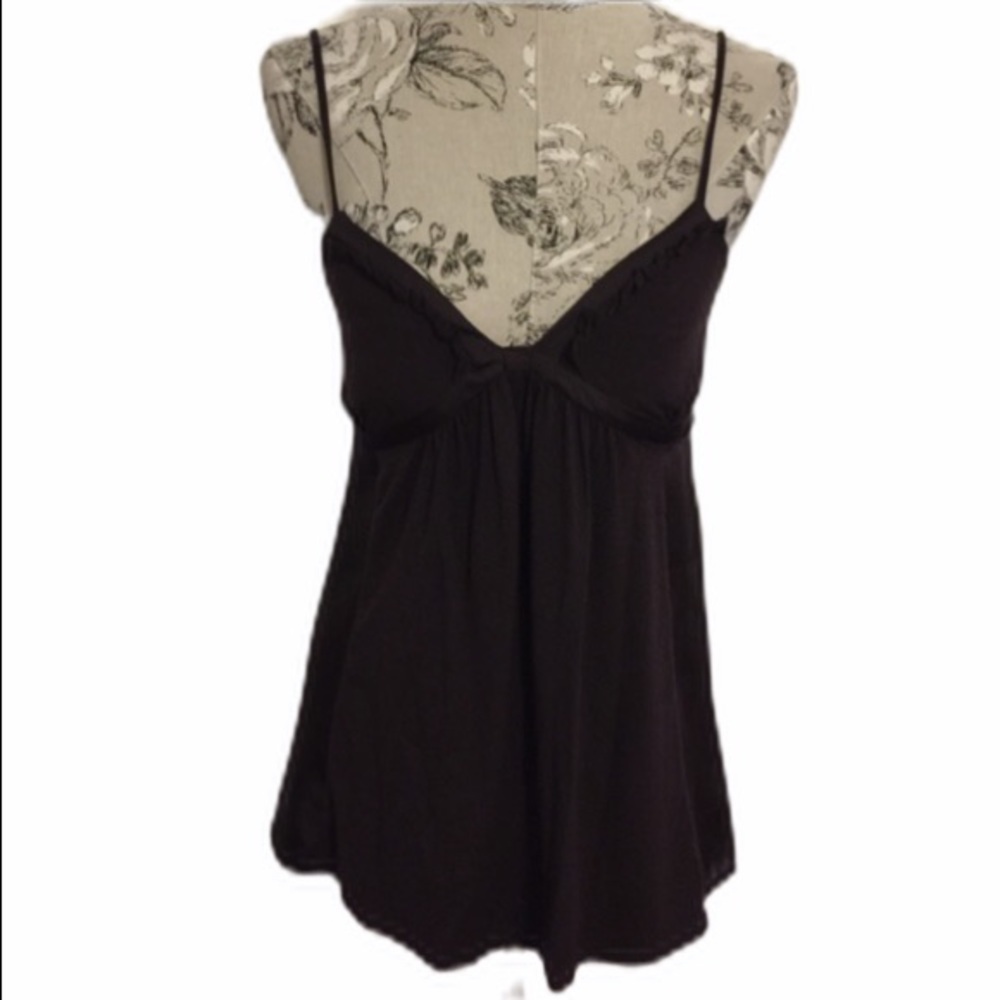 *loft Brown Strap Top S